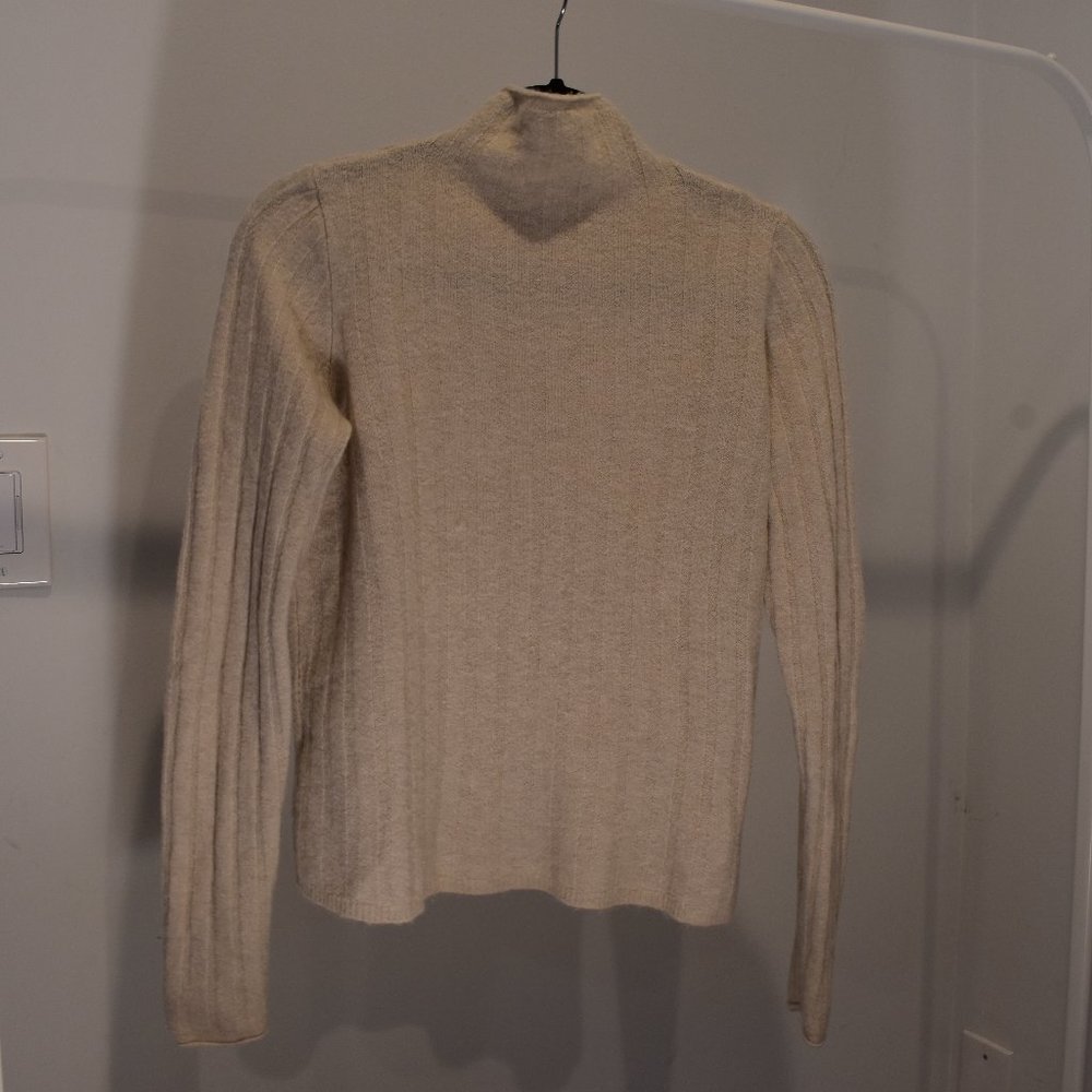 Cozy Cream Madewell Turtleneck Sweater